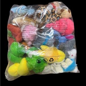 Vibrant Plush Animal Toy Collection